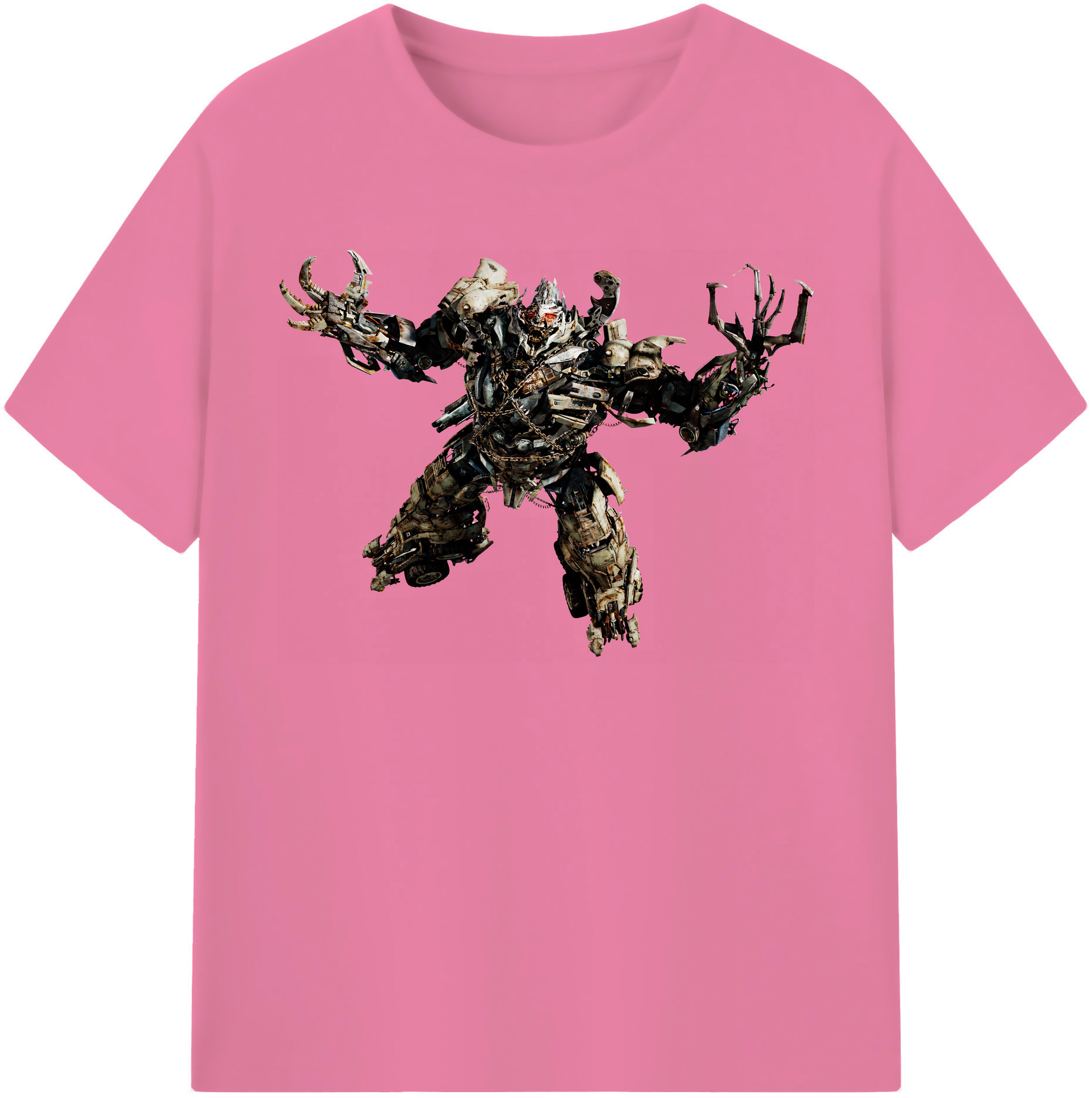 （画像用） Transformers トランスフォーマー 綿100％半袖Tシャツ（フロントプリント）